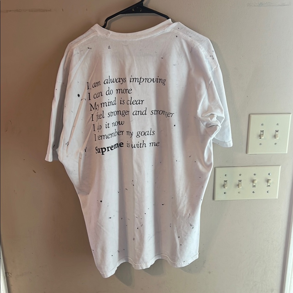 SUPREME STAY POSITIVE TEE SIZE XL - Picture 4 of 8